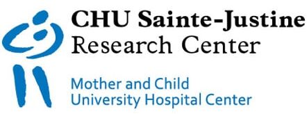 CHU Sainte Justine Research Center logo / Logo du Centre de recherche du CHU Sainte Justine